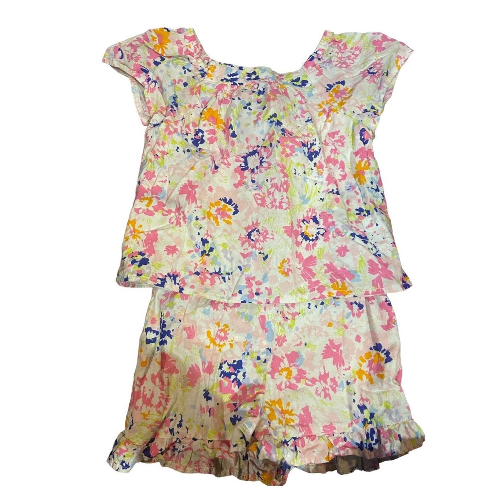 Crown & Ivy Girls Two Piece Short Set Size 6